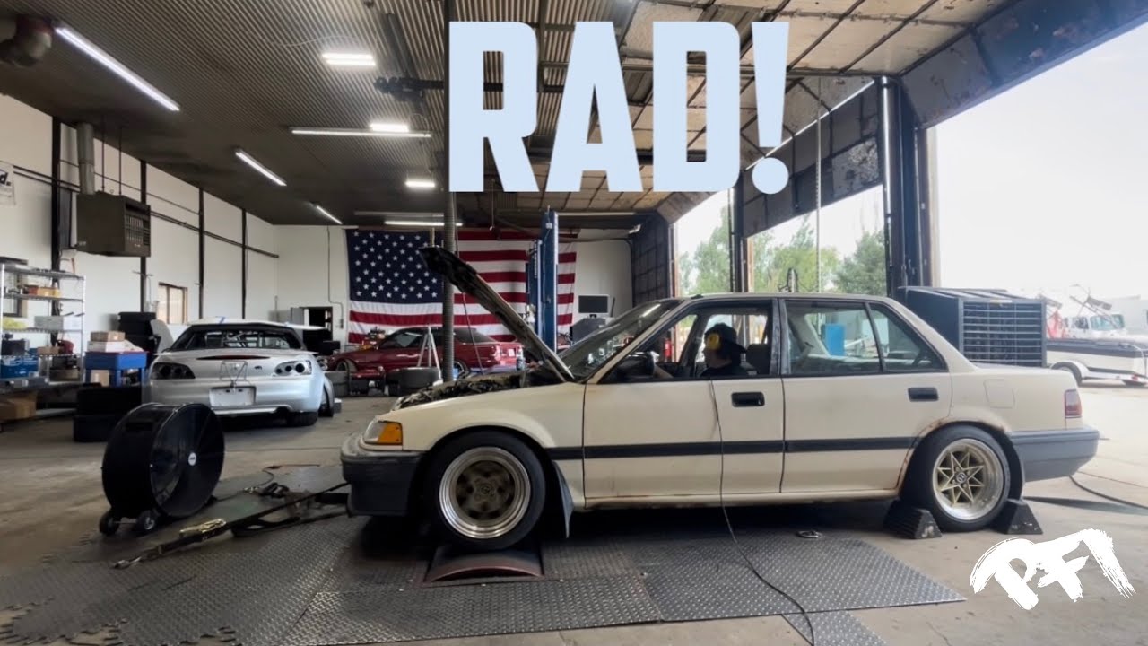 This EF 4dr! K swapped boosted and good flavor!