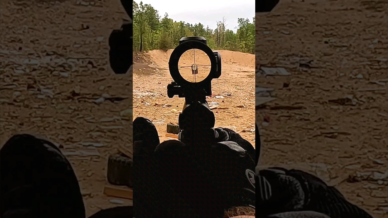 50yrd shots Ruger MK IV + 2X BSA Scope #shorts #ruger #22lr #pistol #shooting #fpv #scope #handgun