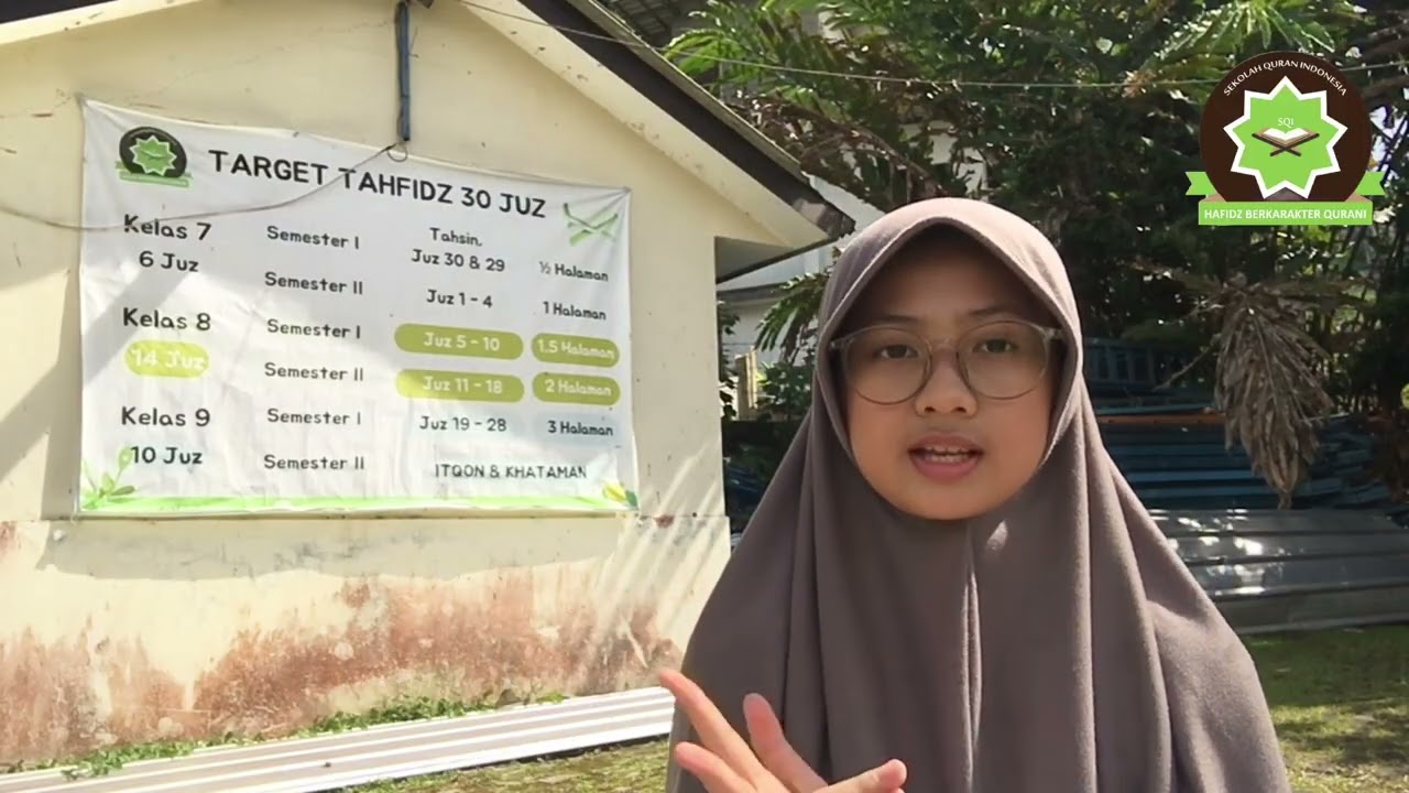 SQI Helps Me Grow with Confidence, Faith, and Good Character SQI by Khaylila, Teacher: Baharudin