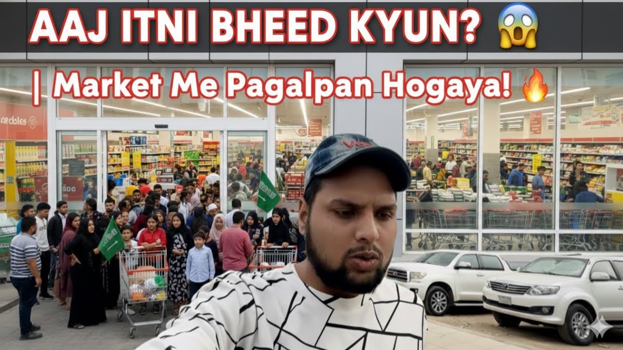 AAJ ITNI BHEED KYUN? 😱 | Market Me Pagalpan Hogaya! 🔥
