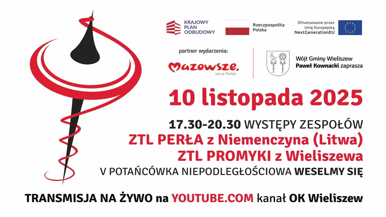 XXV FESTIWAL KULTURY LUDOWEJ im. Stanisława Moniuszki w Wieliszewie - 10.11.2025