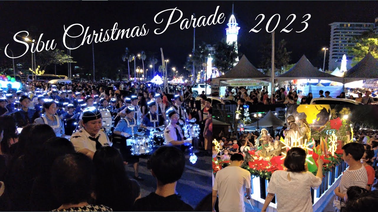 SIBU CHRISTMAS PARADE 2023 \ Pengerami Bejalai Bala Mayuh Christmas Parade Sibu/Perarakan Hari Natal