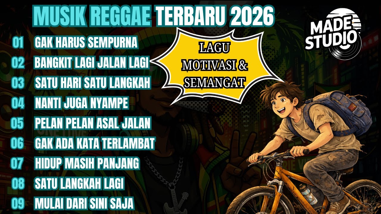 LAGU MOTIVASI DAN SEMANGAT TERBARU | MUSIK REGGAE TERBARU 2026 | LAGU REGGAE TERBARU FULL ALBUM