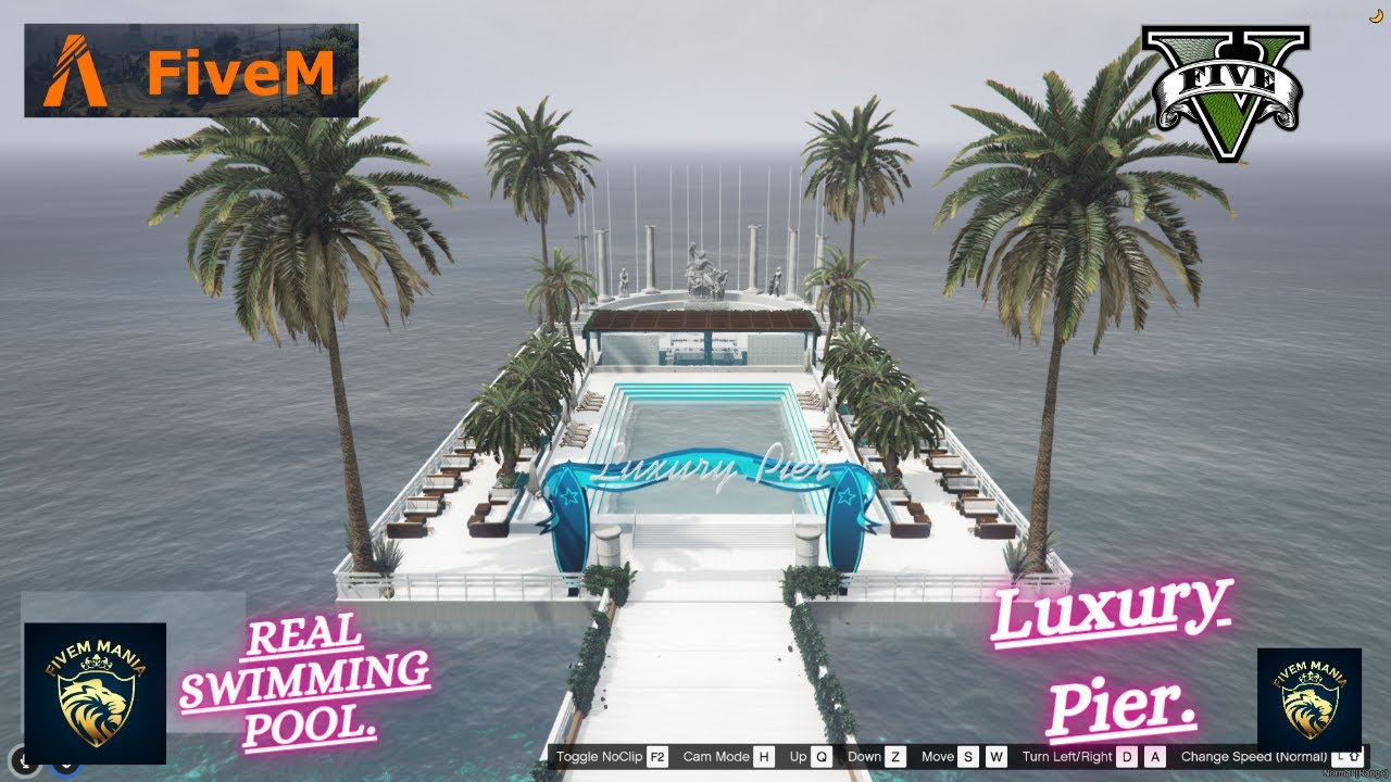 🏝️ Luxury Pier & 🏡 Villa MLOs – 🔥 Gang Mansions ✨ Beautiful Interiors | FiveM Showcase #fivem #mlos
