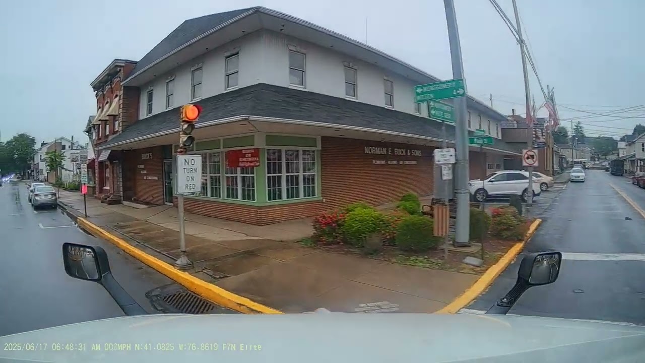 Rolling in to Watsontown PA