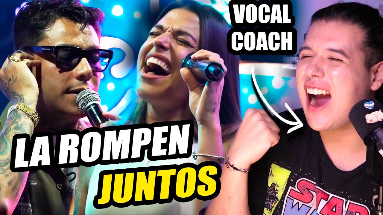 JUNTOS EXPLOTARON! Me Enamoré (En Vivo) Uriel Lozano y Euge Quevedo Reacciónl Coach | Ema Arias