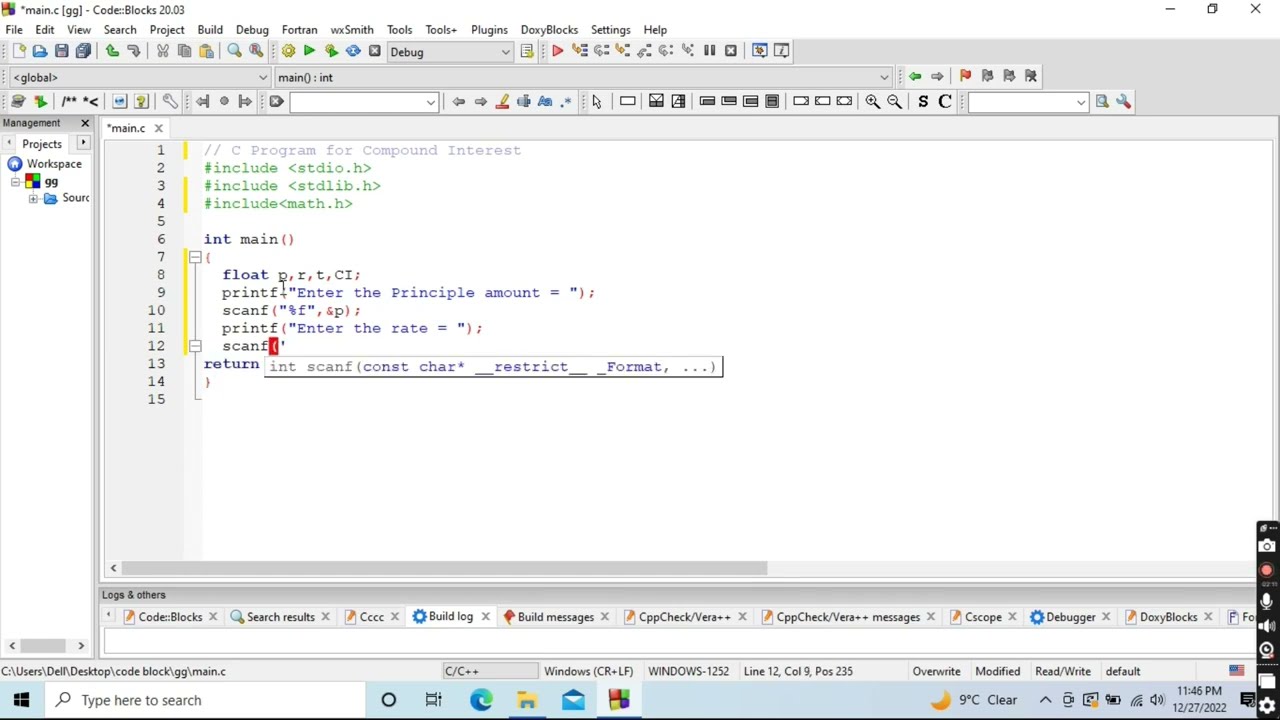 c program to calculate compound interest | write a c program to calculate compound interest