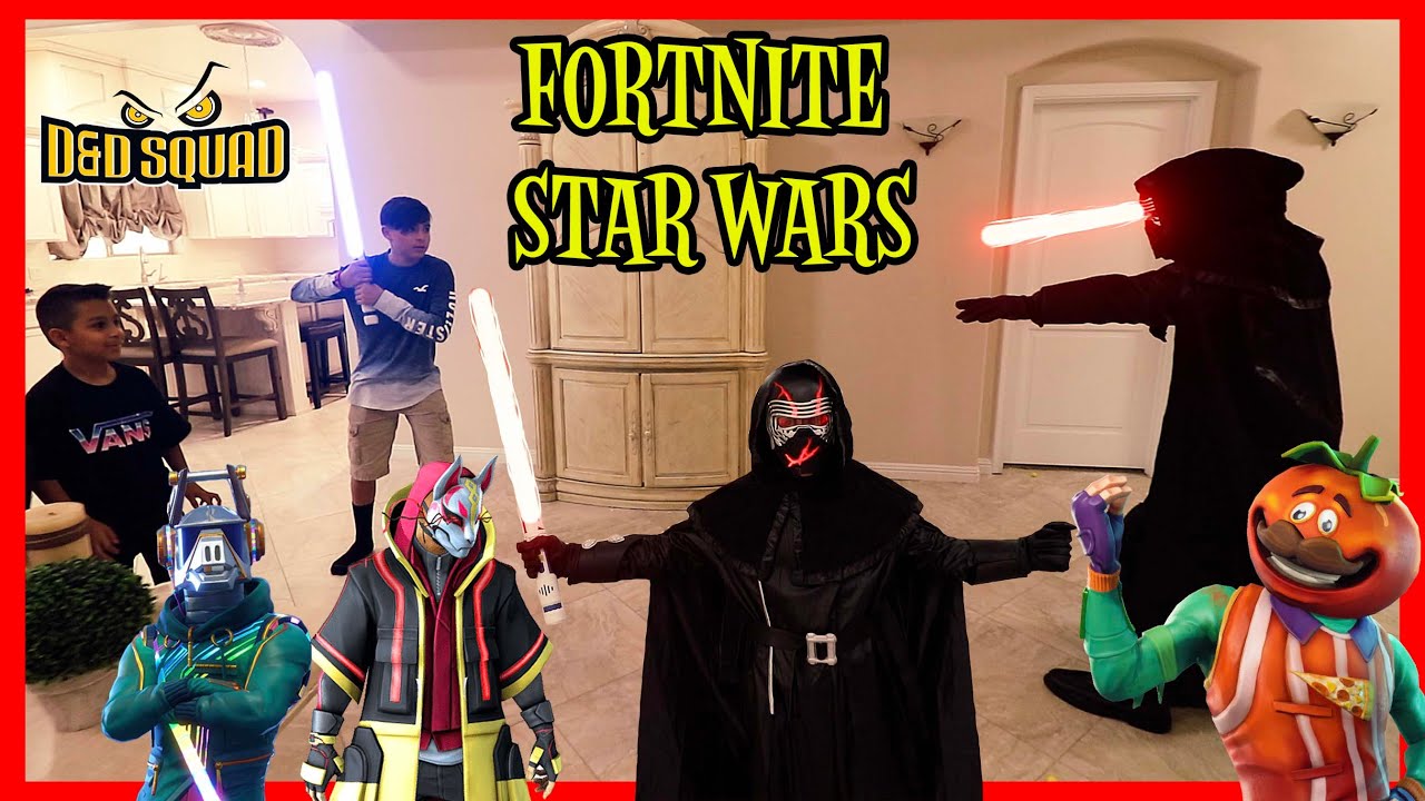 FORTNITE SKINS RETURN with KYLO REN | Fortnite Star Wars | D&D Squad Battles