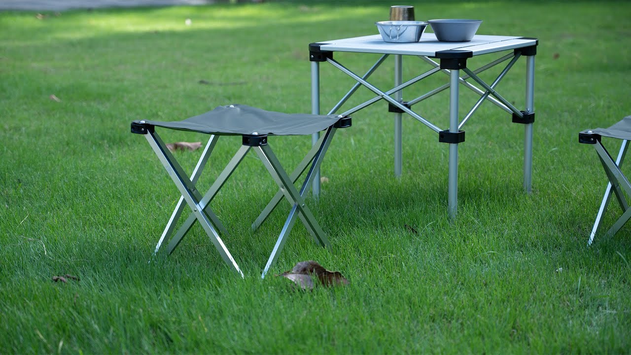 iClimb camping stool IC631，strong alu. tuble, light and strong, new design