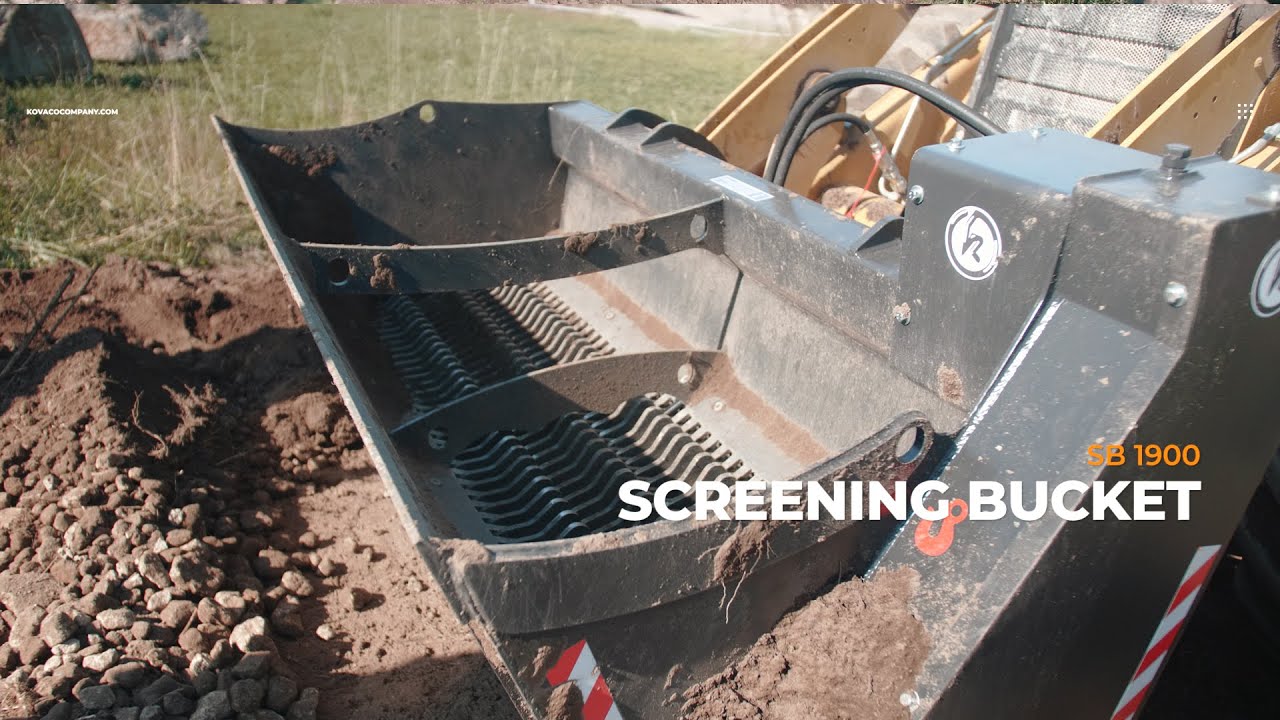 SCREENING BUCKET SB1900 | TRIEDIACA LOPATA SB1900 | KOVACO