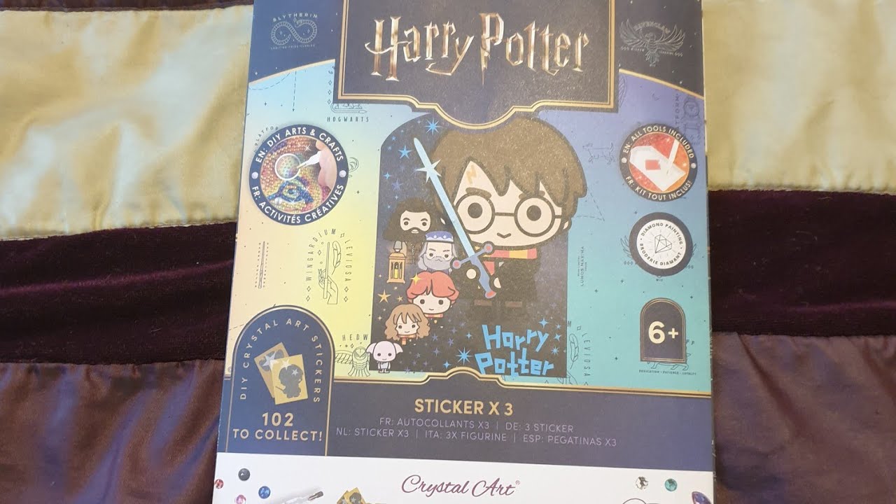 Craft Buddy - (8) Harry Potter Diamond Art Stickers