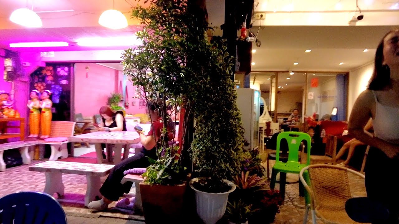 【2026年1月チェンライ マッサージ通り バービア ウォーキングストリート】chiang rai Happy Ending Massage Bar nightlife カラオケ