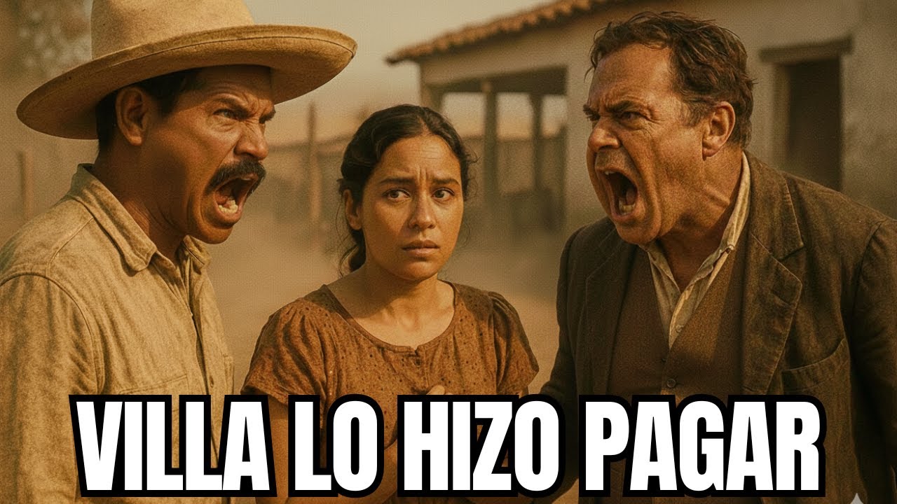 El patrón golpeó al campesino por defender a una mujer… sin saber que era Villa.