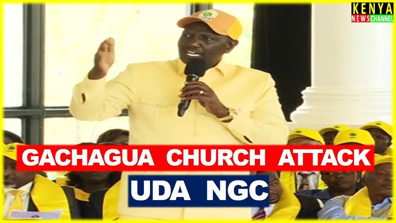 Ruto FULL SPEECH today after Gachagua was attacked with Teargas in Church | UDA NGC in State House