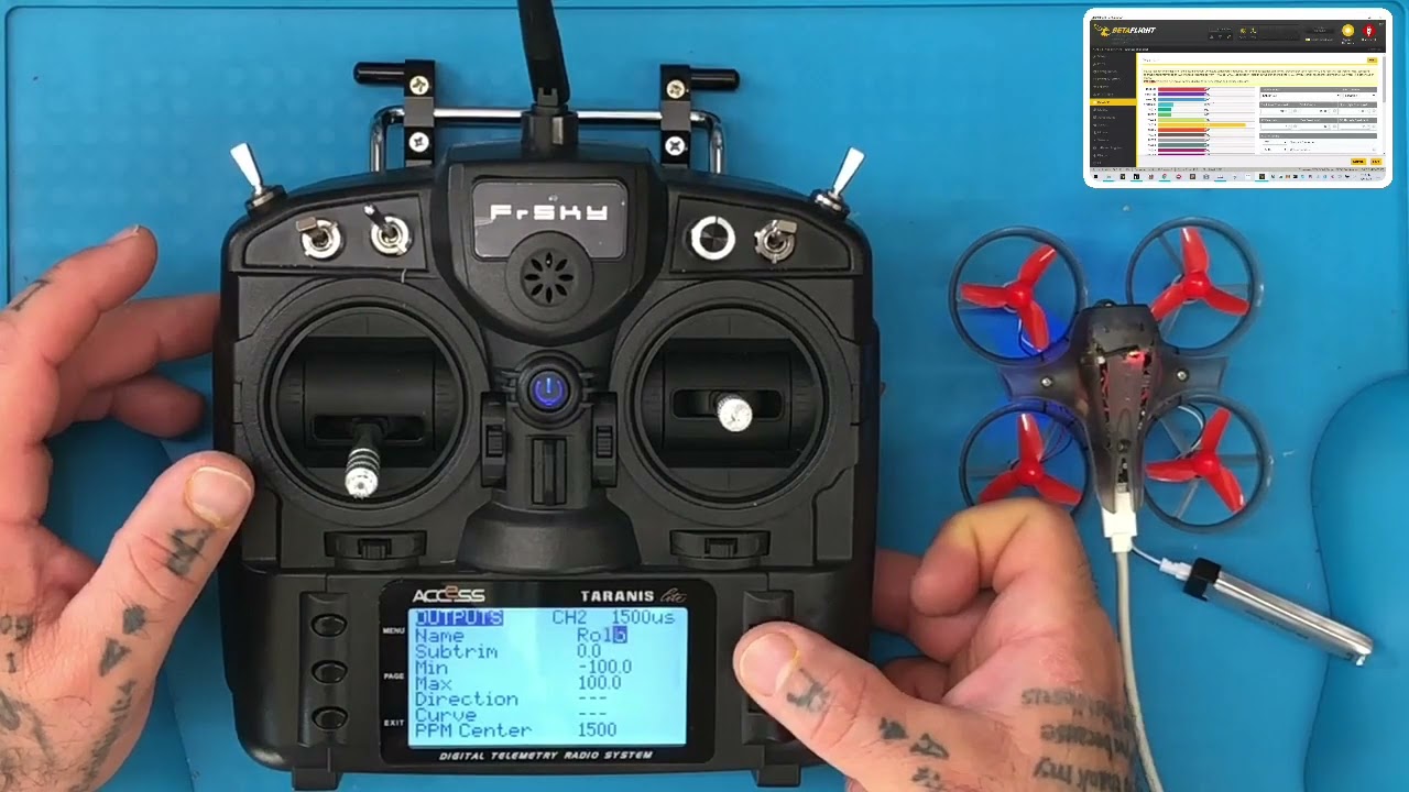 FrSky Apus MQ60 Kit Part 9 - Stick Calibration from FPVProfessor.com