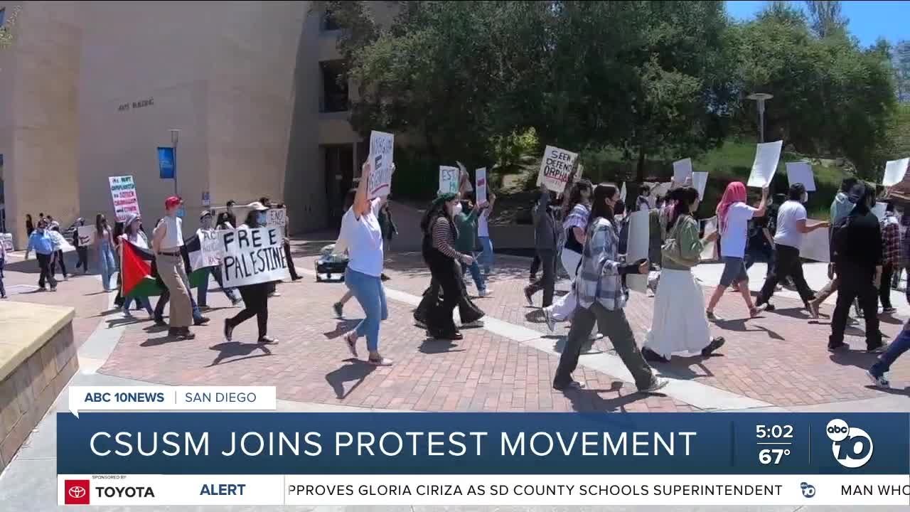CSUSM joins protest movement