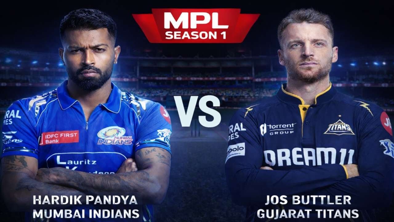 MI VS GT MPL SEASON 1  LIVE STREAM | MADDYGAMING | CRICKET 26