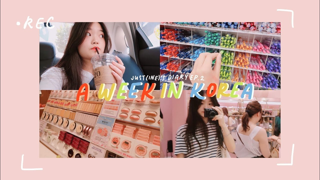 A WEEK IN KOREA 🌁 JUST(INE)'S DIARY EP.2