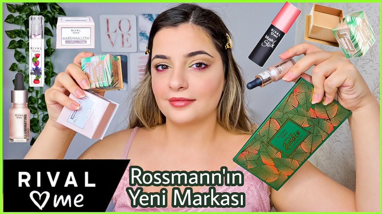 Yeni Ürünler Deniyoruz! Rossmann'ın Yeni Markasını İnceliyoruz Rival Loves Me 🌟