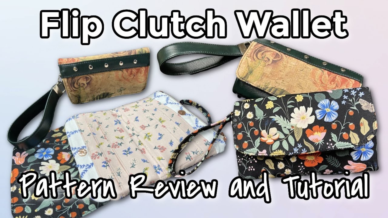 Making The Spencer Ogg Flip Clutch Wallet | Walk Through and Pattern Review