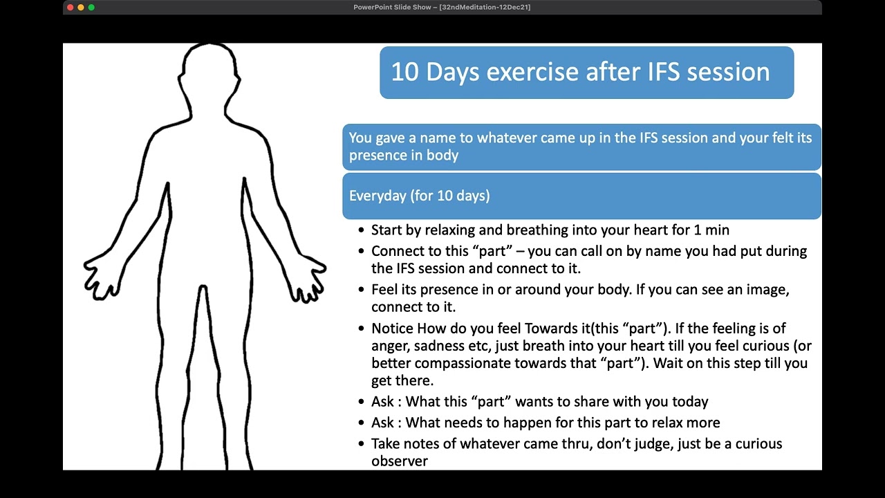 Get Unstuck with IFS - 10 days followup