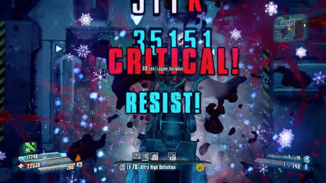 Borderlands TPS : UHD Aurelia lvl 70 Build