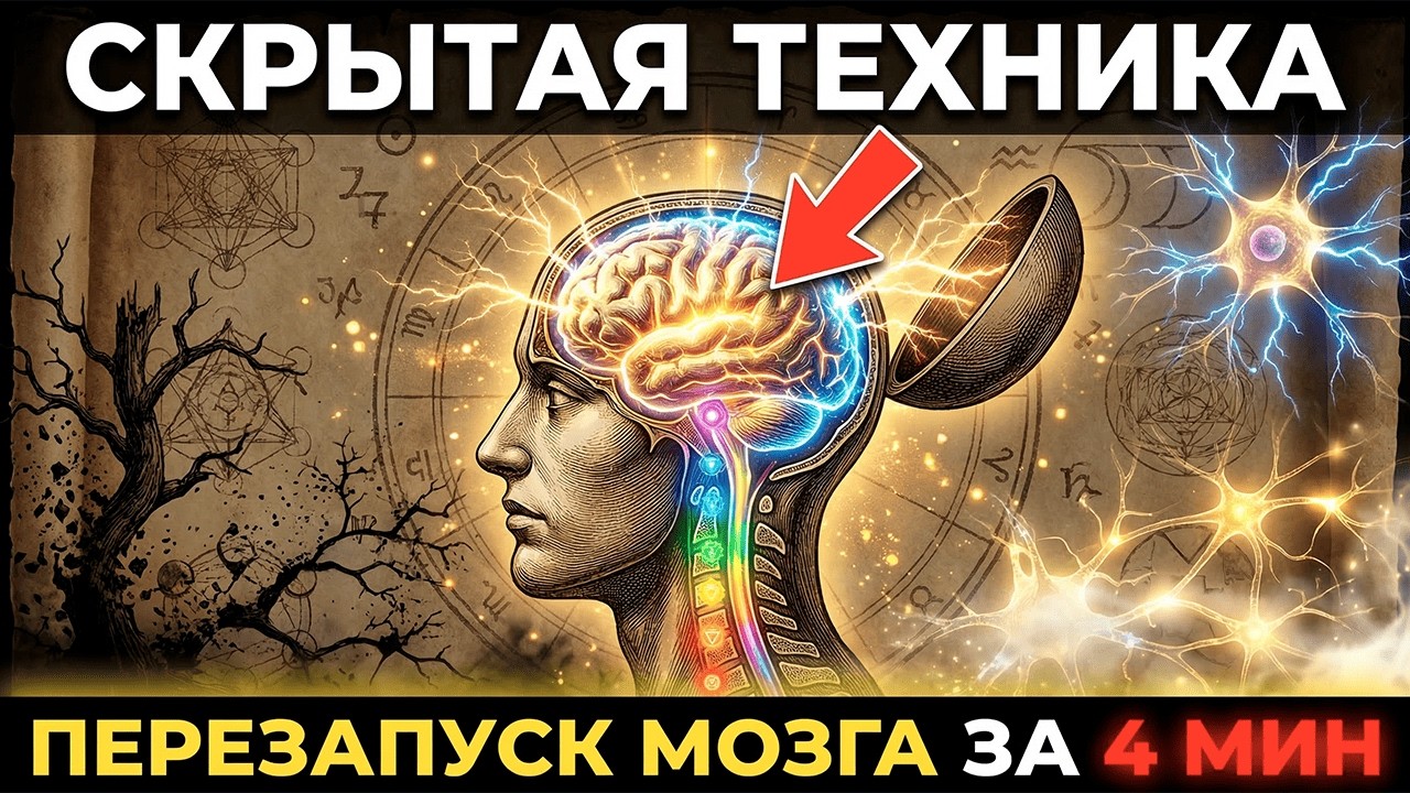 Забытая Техника, которая ПЕРЕПИСЫВАЕТ Мозг за 4 МИНУТЫ