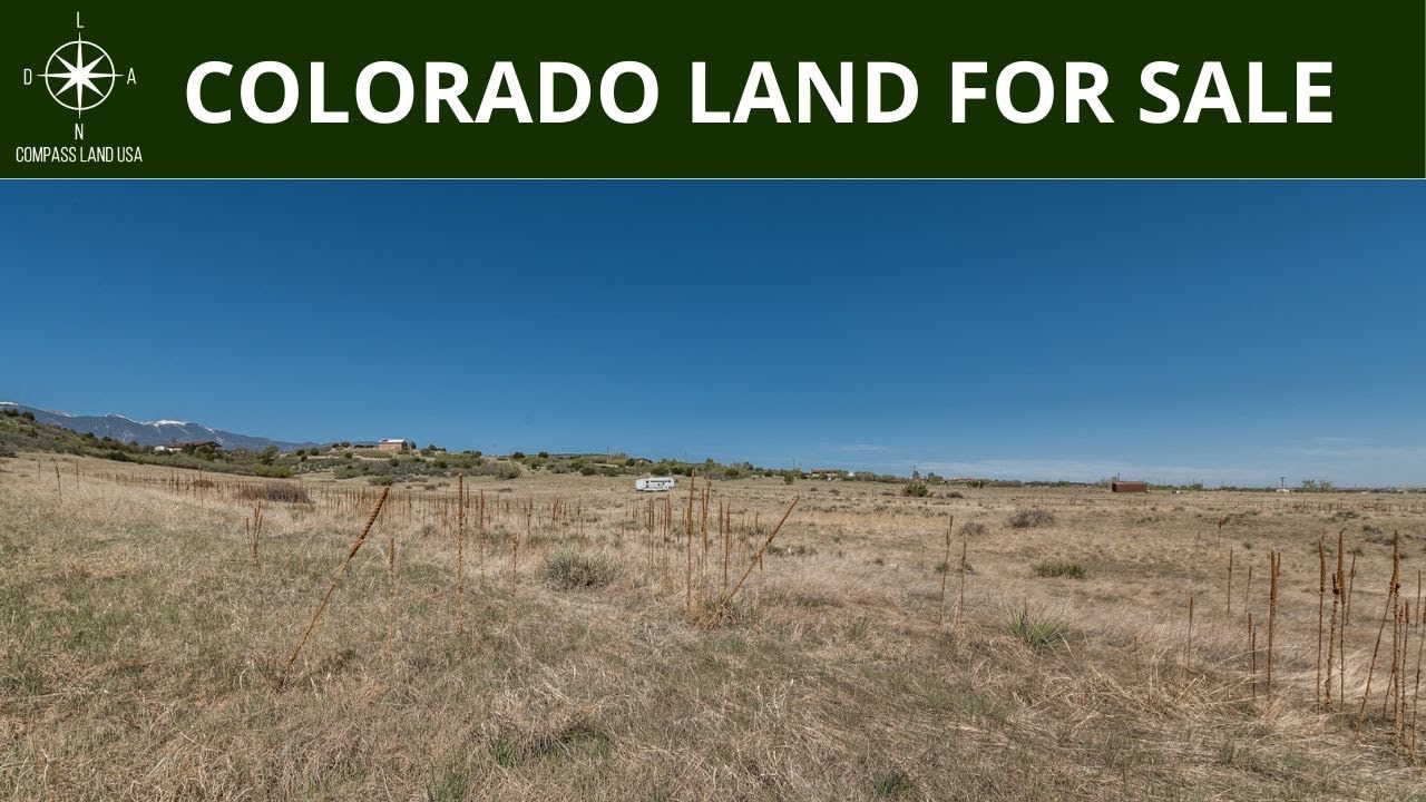 SOLD - 0.34 Acres - Corner Lot, With Mountain Views! In Colorado City, Pueblo County CO
