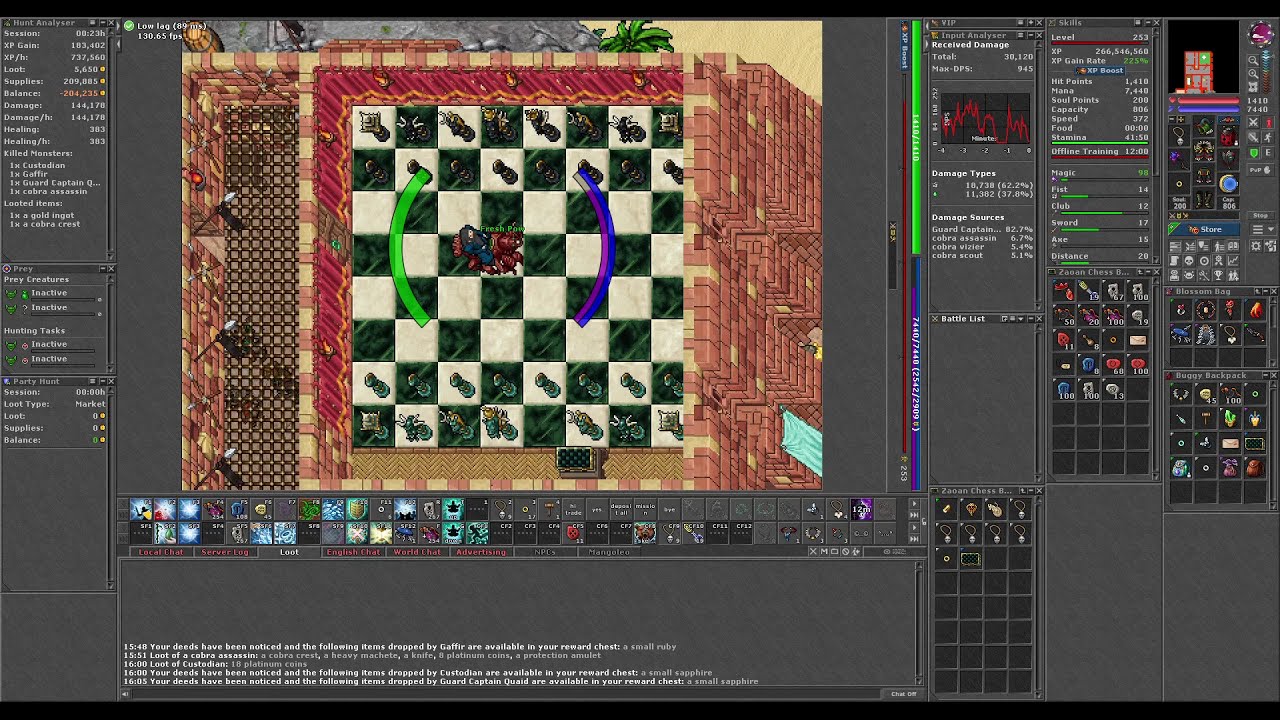 Tibia Scarlett Etzel Access Solo 253 ED