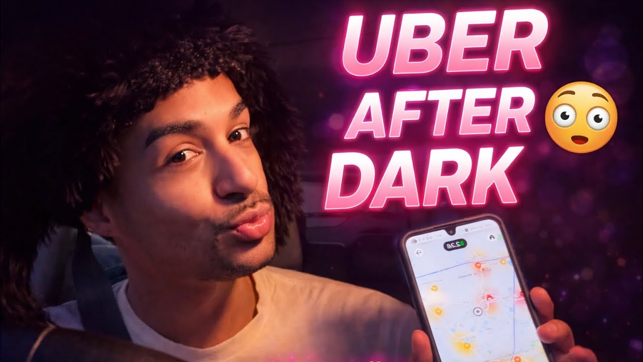 UBER AFTER DARK 😳 | Drive With Me + Real Talk