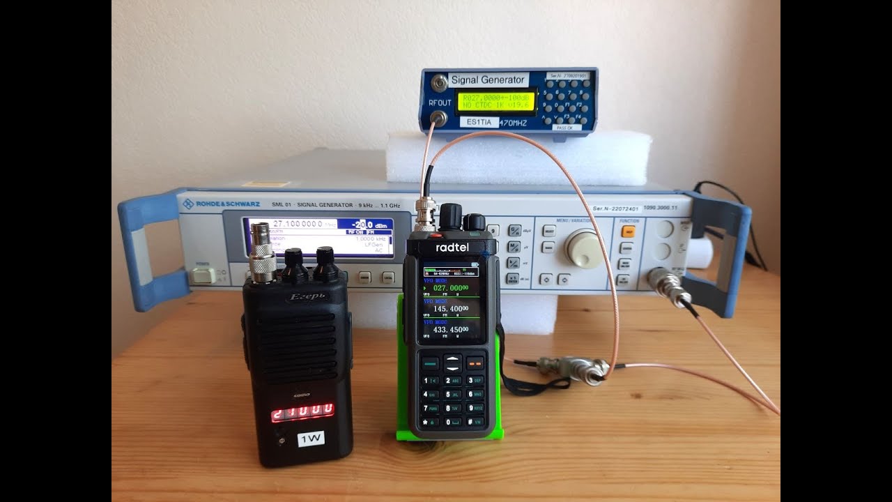 Radtel RT-880 / Iradio UV-98. Тест на блокирование.