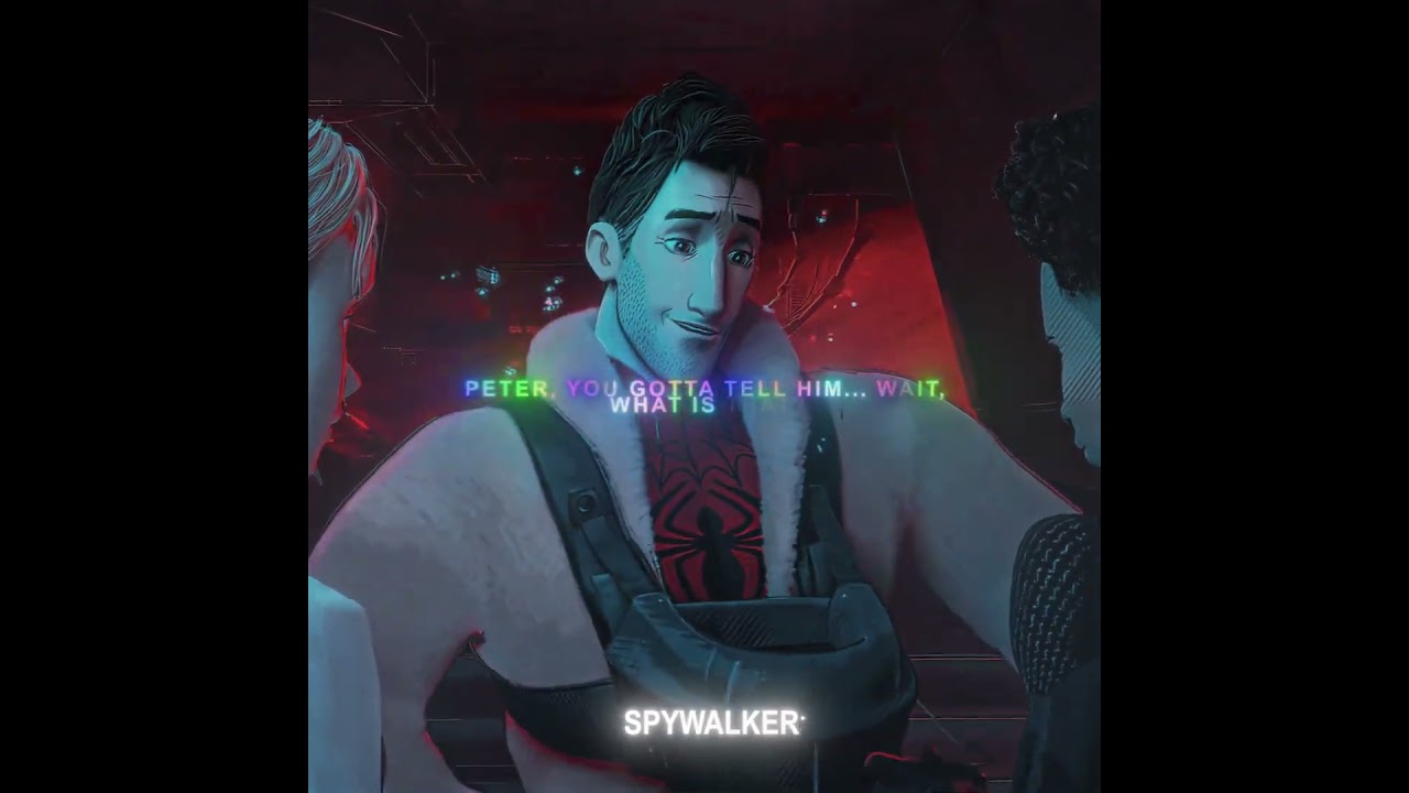He's really a cool guy 🔥-Spider-Man: Across the Spider-Verse