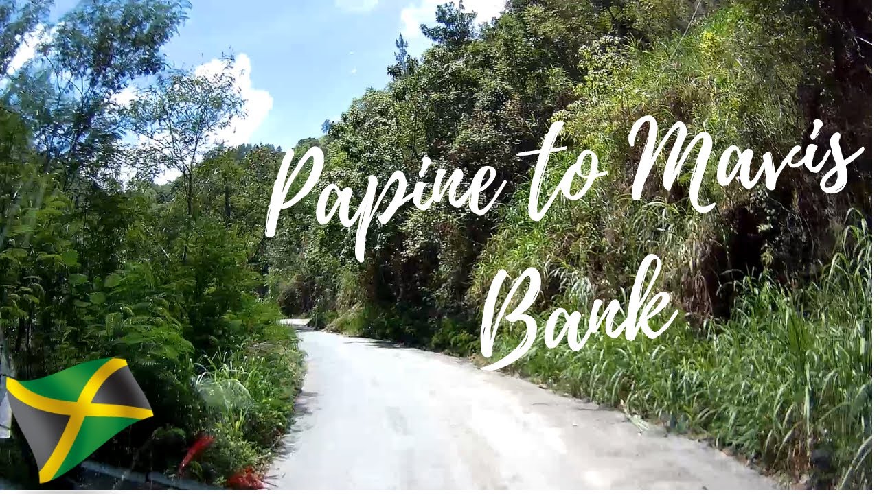 Route to Mavis Bank from Papine, Kingston, Jamaica