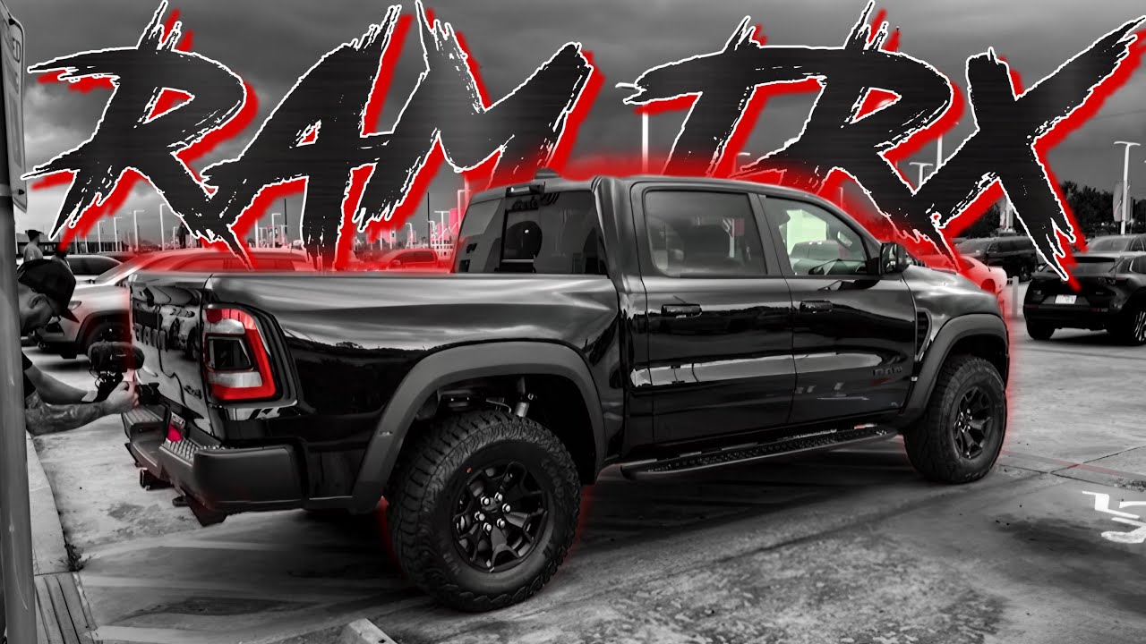 Совершенно новый RAM TRX 23-го года мощностью 702 л. с. за 115 000 долларов!