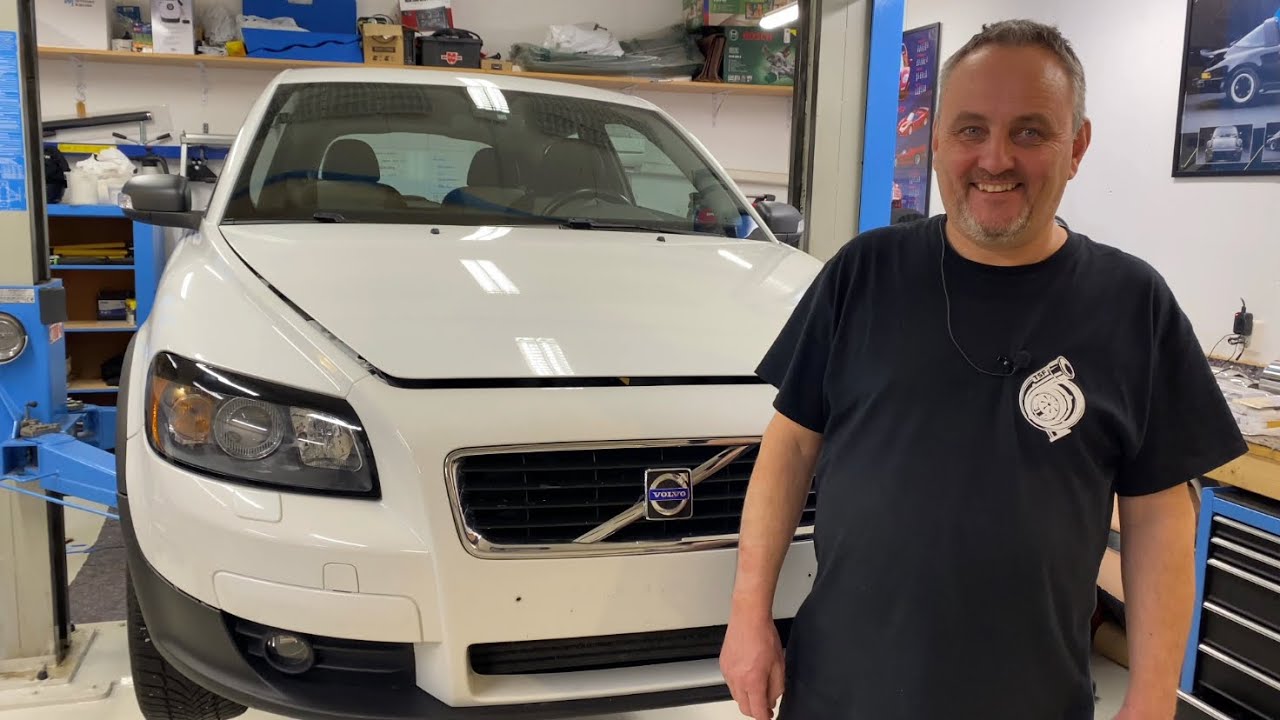 Volvo C30 - Fylling av DPF-additiv (Eolyse)