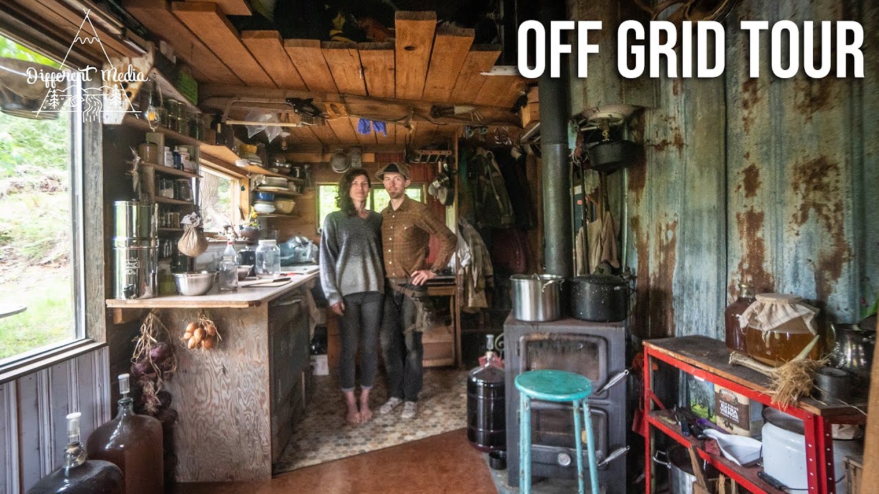 OFF GRID Homestead built completely from reclaimed material