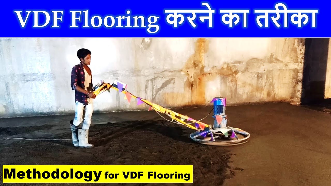 Methodology for VDF Flooring | Full process of Trimix Flooring | Vacuum Dewatered Flooring