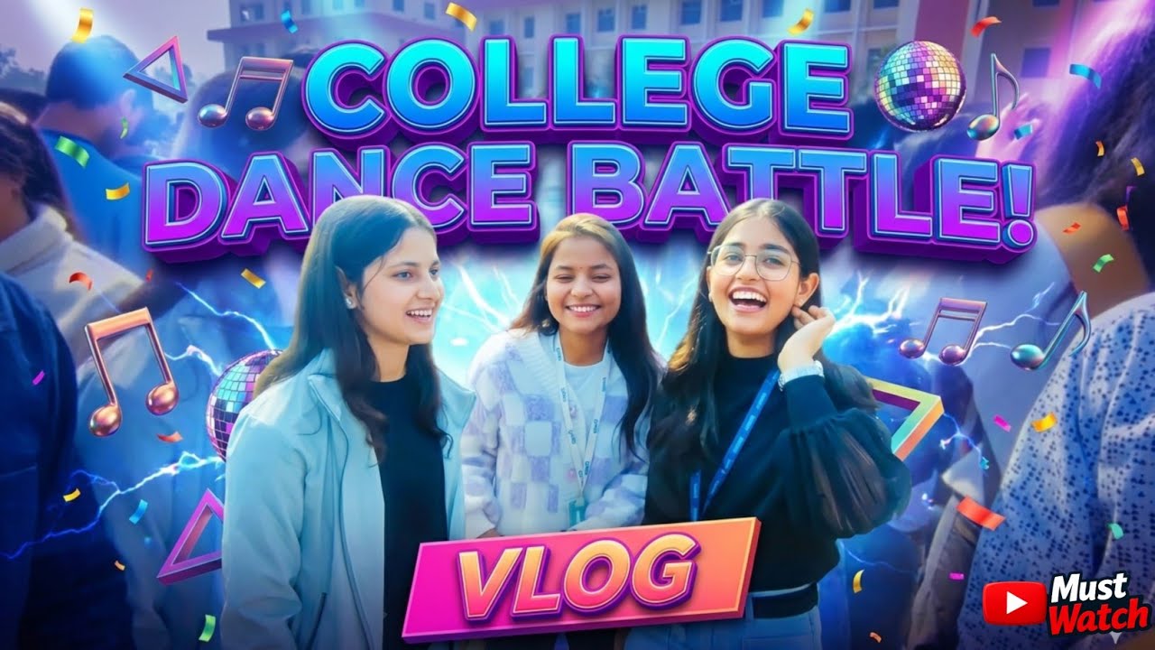 College Fest With Friends Full Vlog | College Life Vlogs | Vlogging 