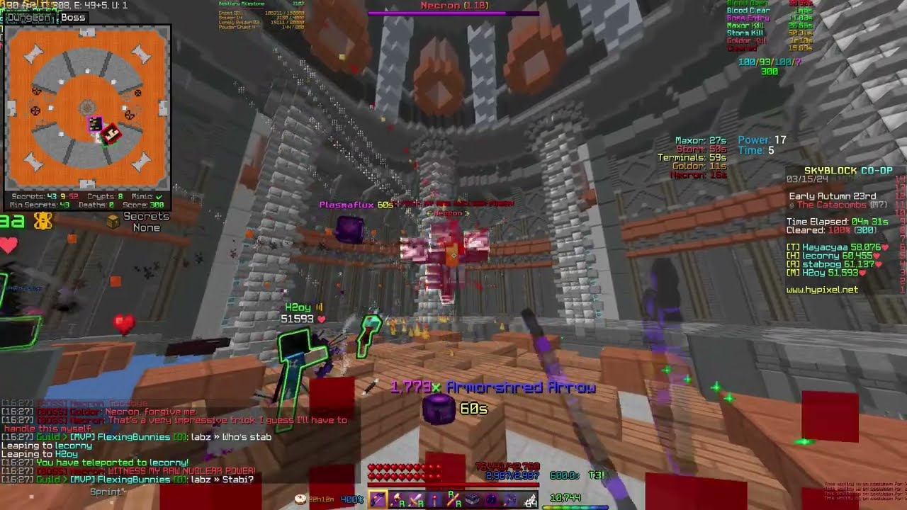 Hypixel Skyblock | M7 Pre4 Berserk POV