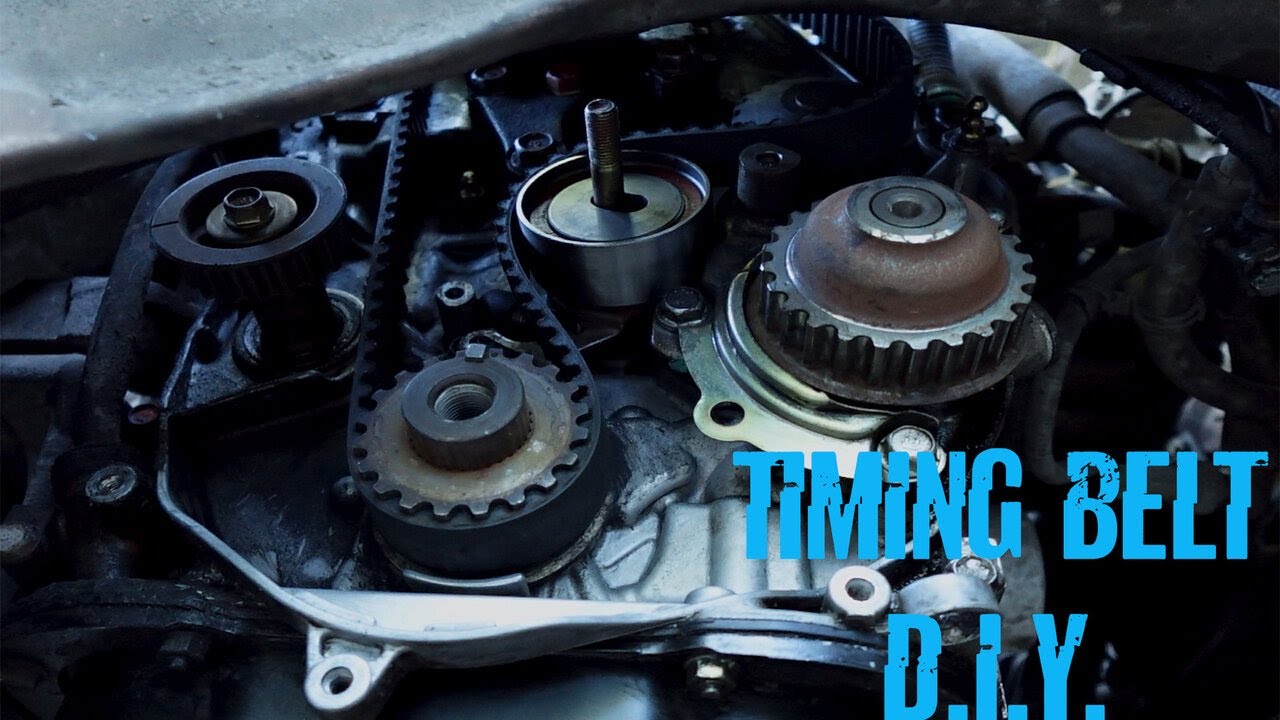 Снятие и установка ремня ГРМ Honda F22 F23 SOHC