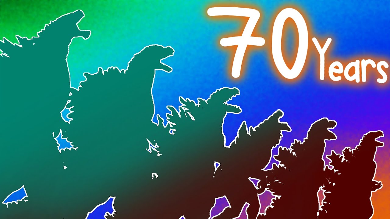 Evolution of Godzilla || Dc2 Animation || Godzilla 70th Anniversary + New Year's Special
