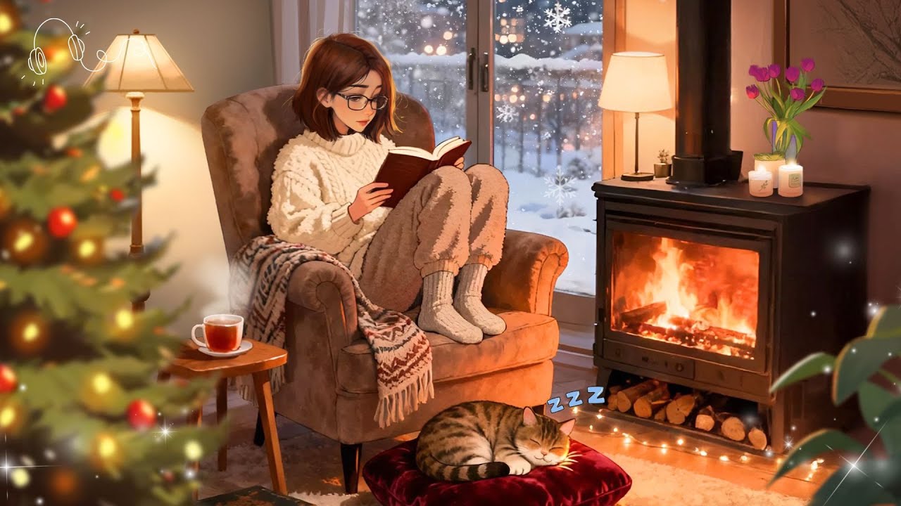 Winter Comfort Vibes 📖❄️ Lofi Music for Study, Relax & Warmth ~ Chill Hip Hop Beats