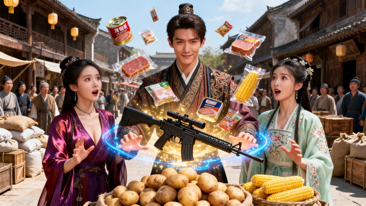 銃と缶詰で古代を支配！？最強「現代物資モール」を召喚し、絶世の美少女たちと乱世を無双する俺の異世界ライフ。