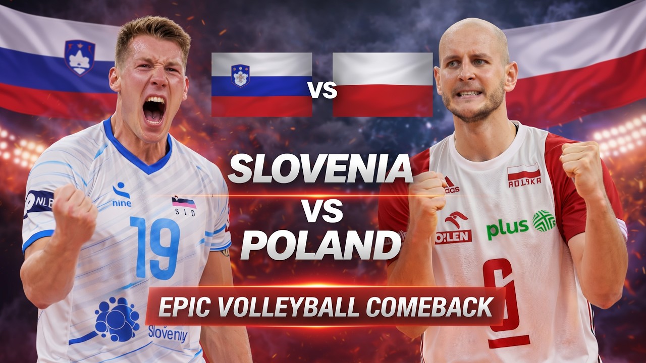 Poland vs Slovenia Epic Volleyball Comeback