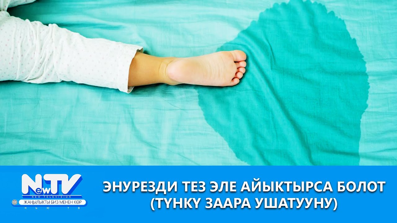 NewTV// Энурезди тез эле айыктырса болот (Түнкү заара ушатууну) // Дабагер