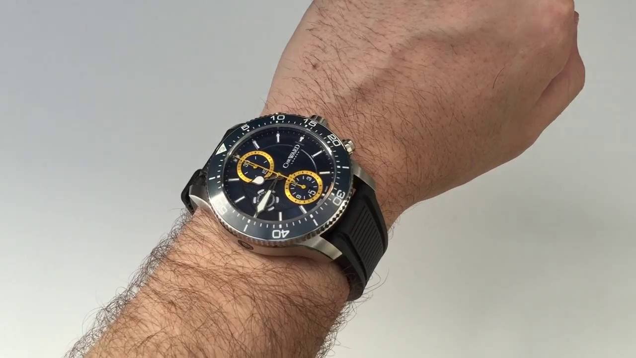 Обзор часов Christopher Ward C60 Trident Chronograph