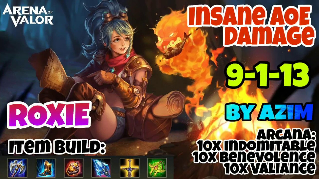 Don't Chase the Explorer - Roxie Gameplay by AziM - Arena of Valor