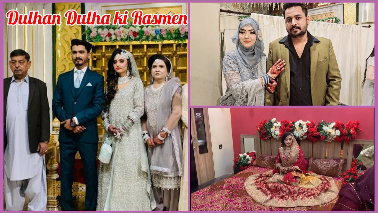 Bhai Bhabhi ki rasmen or Valima /reception ki tayariyan
