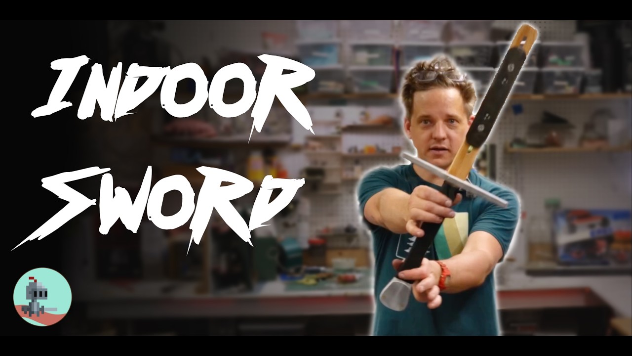 Did I invent the best HEMA indoor training sword?