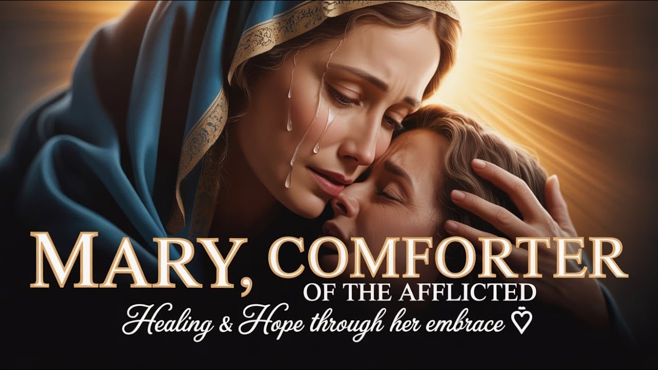 Mary, Comforter of the Afflicted: Experience Healing & Hope Through Her Loving Embrace 🕊️🙏✨